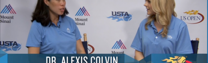 Dr Alexis Colvin speaks with the US Open